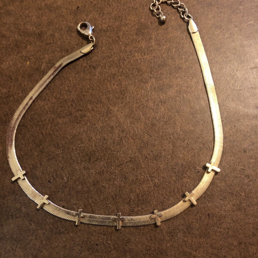 PacSun cross choker